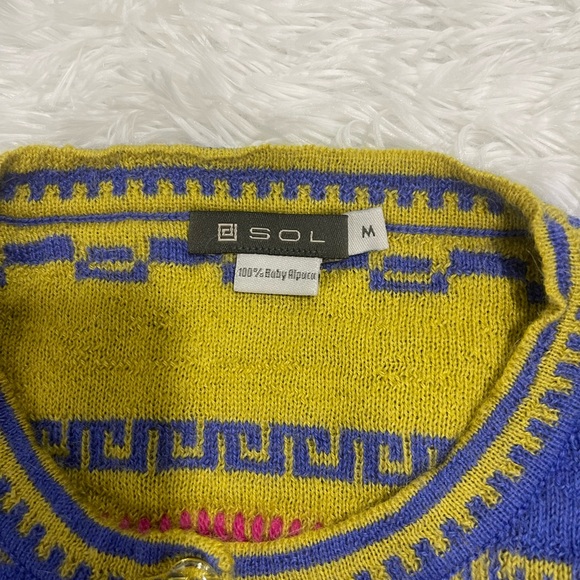 Colorful Patterned Women's Jacket - Picture 5 of 7